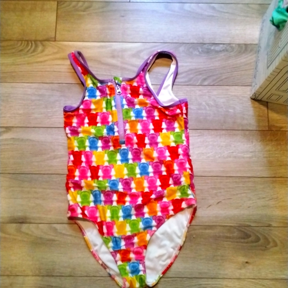 Disney brand Minnie Mouse gummy bears swimsuit
